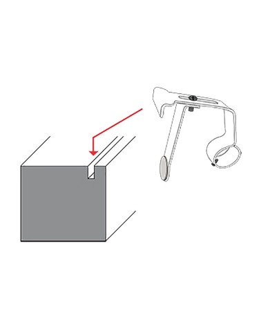 Support de Tringle à rideaux  sans perçage pour coffret volet roulant support tringle rideau pose simple et rapide