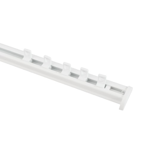 Rail Décorative, Prêt à Poser, Pour Rideau à Galon Fronceur longueur 4 mètre tringle chemin de fer Rail Décorative, Prêt à Poser, Pour Rideau à Galon Fronceur longueur 4 mètre tringle chemin de fer