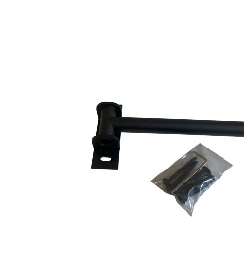 Tringle à rideaux pivotante pour portes entrées et portes fenêtres Tringle à rideaux pivotante pour portes entrées et portes fenêtres