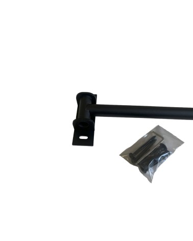 Tringle à rideaux pivotante pour portes entrées et portes fenêtres