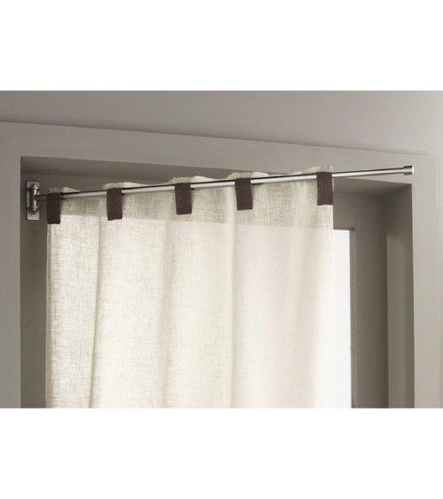 Tringle à rideaux pivotante pour portes entrées et portes fenêtres Tringle à rideaux pivotante pour portes entrées et portes fenêtres