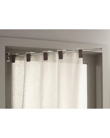 Tringle à rideaux pivotante pour portes entrées et portes fenêtres