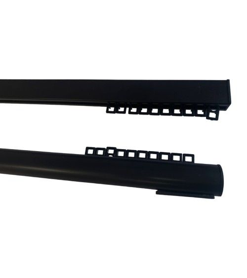 Tringle Rail REV Réversible en Aluminium - L. 1,50 m Tringle Rail REV Réversible en Aluminium - L. 1,50 m