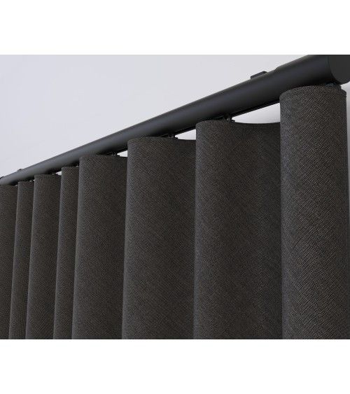 Tringles Rail Réversibles 3,50 m - Double Face (Carré/Rond) - Plafond.