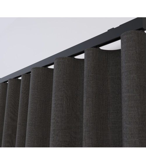 Tringles Rail Réversibles 3,50 m - Double Face (Carré/Rond) - Plafond.