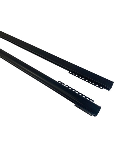 Tringles Rail Réversibles 4 m - Double Face (Carré/Rond)