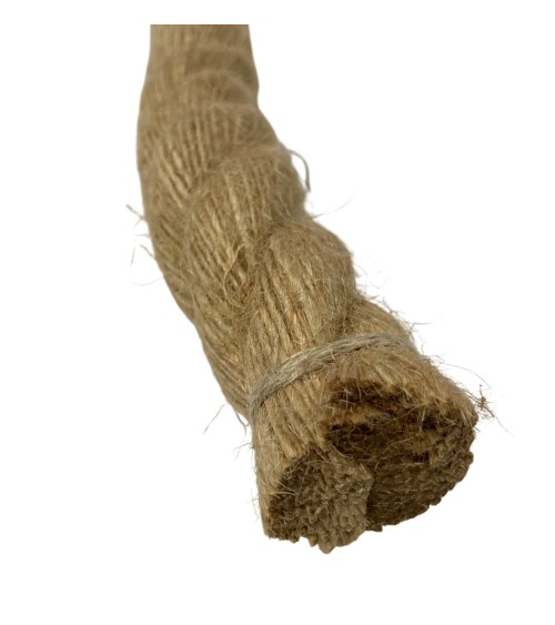 Corde en jute naturel, idéale pour rampe d’escalier,