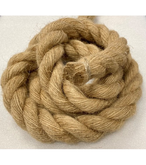 Corde en jute naturel, idéale pour rampe d’escalier,