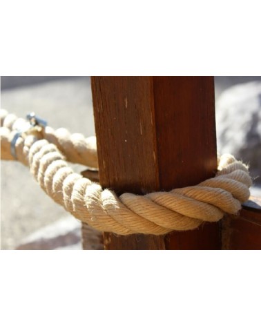 Corde en jute naturel, idéale pour rampe d’escalier,