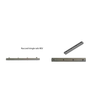 manchon raccord tringle rail REV connecteur rail tringle extra plat jonction rail rideau plat accessoire tringle REV