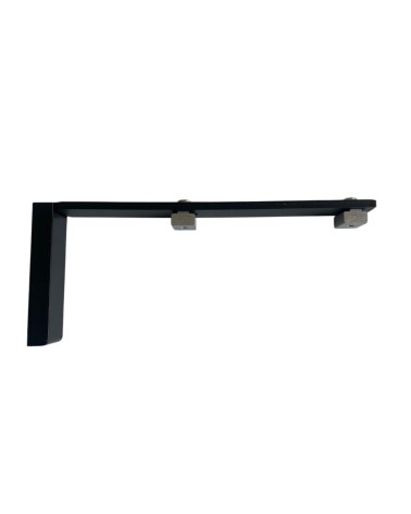 Support double pour 2 tringles Support pour 2 rails à rideau Support de fixation tringle double rail Support tringle double rail
