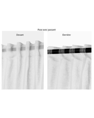 Effet vague, rideaux Wave, plis réguliers, tringle à glisseurs, rideau ondulé, rideau sur rail, rideau à vagues, système Wave,