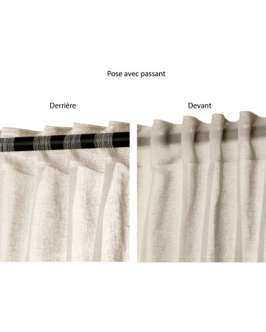 Effet vague, rideaux Wave, plis réguliers, tringle à glisseurs, rideau ondulé, rideau sur rail, rideau à vagues, système Wave,