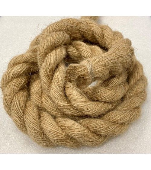 corde jute, corde naturelle, rampe escalier, main courante, décoration escalier, garde-corps jute,corde déco marine