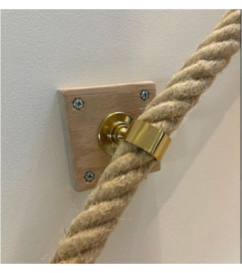corde jute, corde naturelle, rampe escalier, main courante, décoration escalier, garde-corps jute,corde déco marine