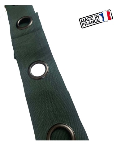 bande à œillets rideaux, œillets acier, confection rideaux, bande rideau prête à poser, accessoires couture rideaux