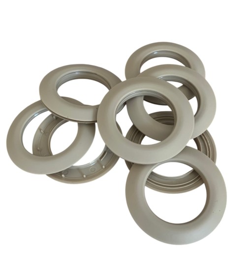 oeillets clips Anneaux Anneaux clips rideaux Fixation rideaux sans couture Accessoires  rideaux Anneaux rideaux à clipser