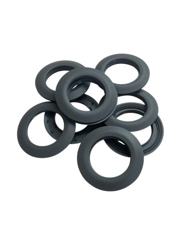 Oeillets Clips PVC Mat 44 mm - Installation Facile Sans Couture