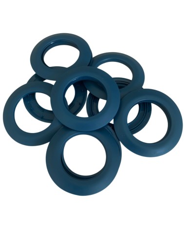 Oeillets Clips PVC Mat 44 mm - Installation Facile Sans Couture