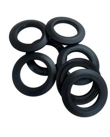 Oeillets Clips PVC Mat 44 mm - Installation Facile Sans Couture
