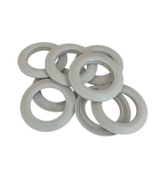 oeillets clips Anneaux Anneaux clips rideaux Fixation rideaux sans couture Accessoires  rideaux Anneaux rideaux à clipser