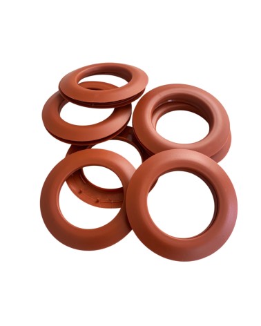 Oeillets Clips PVC Mat 44 mm - Installation Facile Sans Couture