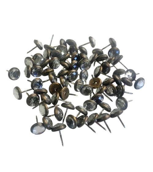 Clous Déco Pierre Précieuse | Ø11mm - Fabrication EU