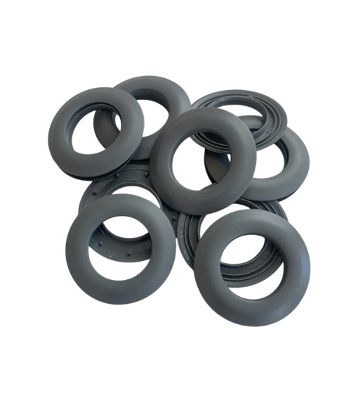 œillets clips pour rideaux, œillets 25 mm, PVC mat, accessoires rideaux, décoration maison, fixation sans couture,