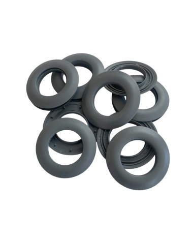 œillets clips pour rideaux, œillets 25 mm, PVC mat, accessoires rideaux, décoration maison, fixation sans couture,