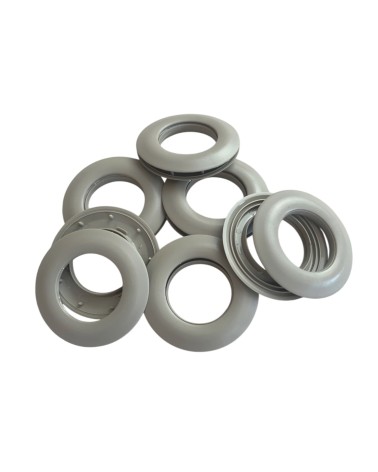 œillets clips pour rideaux, œillets 25 mm, PVC mat, accessoires rideaux, décoration maison, fixation sans couture,