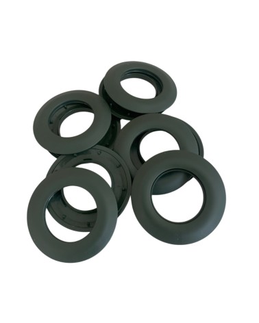 œillets clips pour rideaux, œillets 25 mm, PVC mat, accessoires rideaux, décoration maison, fixation sans couture,