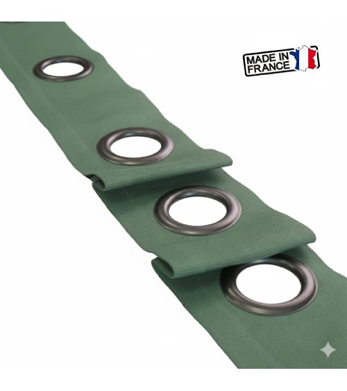 bande à œillets rideaux, œillets acier, confection rideaux, bande rideau prête à poser, accessoires couture rideaux