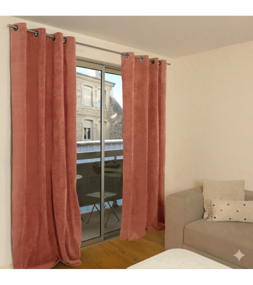 rideau thermique occultant velours côtelé Rideau isolant Rideau thermique Isolation thermique
Protection contre le froid