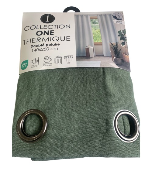 Rideau thermique occultant