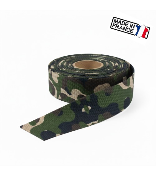 Sangle Décorative Animalière, sangle anse de sac, sangle fabrication française, sangle pour sac cabas, sangle ceinture mode.