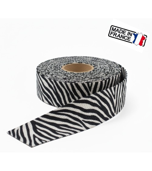 Sangle Décorative Animalière, sangle anse de sac, sangle fabrication française, sangle pour sac cabas, sangle ceinture mode.