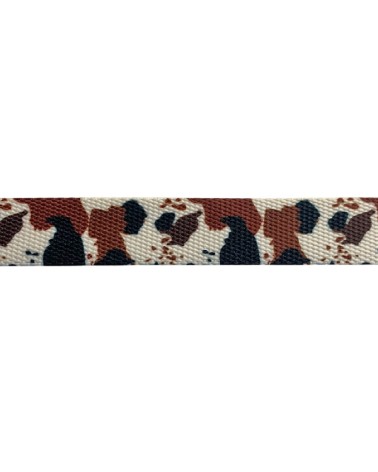 Sangle Décorative Animalière - Largeur 30 mm x Rouleau 20 Mètres