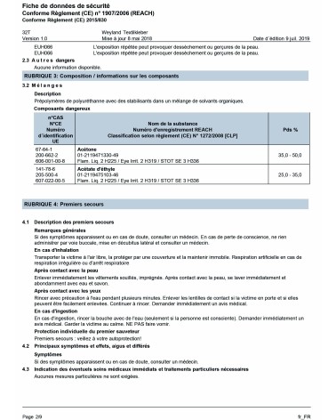 Colle Transparente Spéciale Textile 30 g - Galons Tapissier, Ourlets.