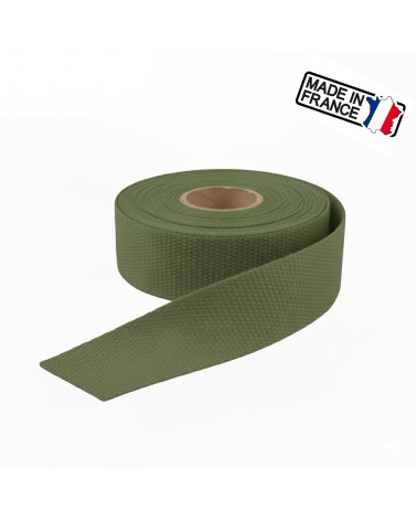 sangle polysangle, anse de sac 30 mm, sangle fabrication française, mercerie maroquinerie, rouleau sangle 5m, sangle pour sac