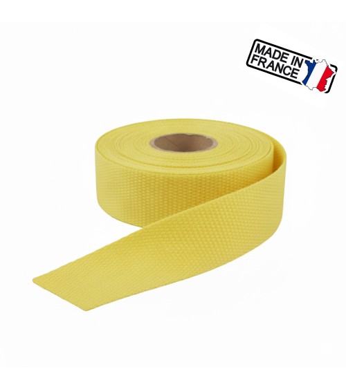 sangle polysangle, anse de sac 30 mm, sangle fabrication française, mercerie maroquinerie, rouleau sangle 5m, sangle pour sac