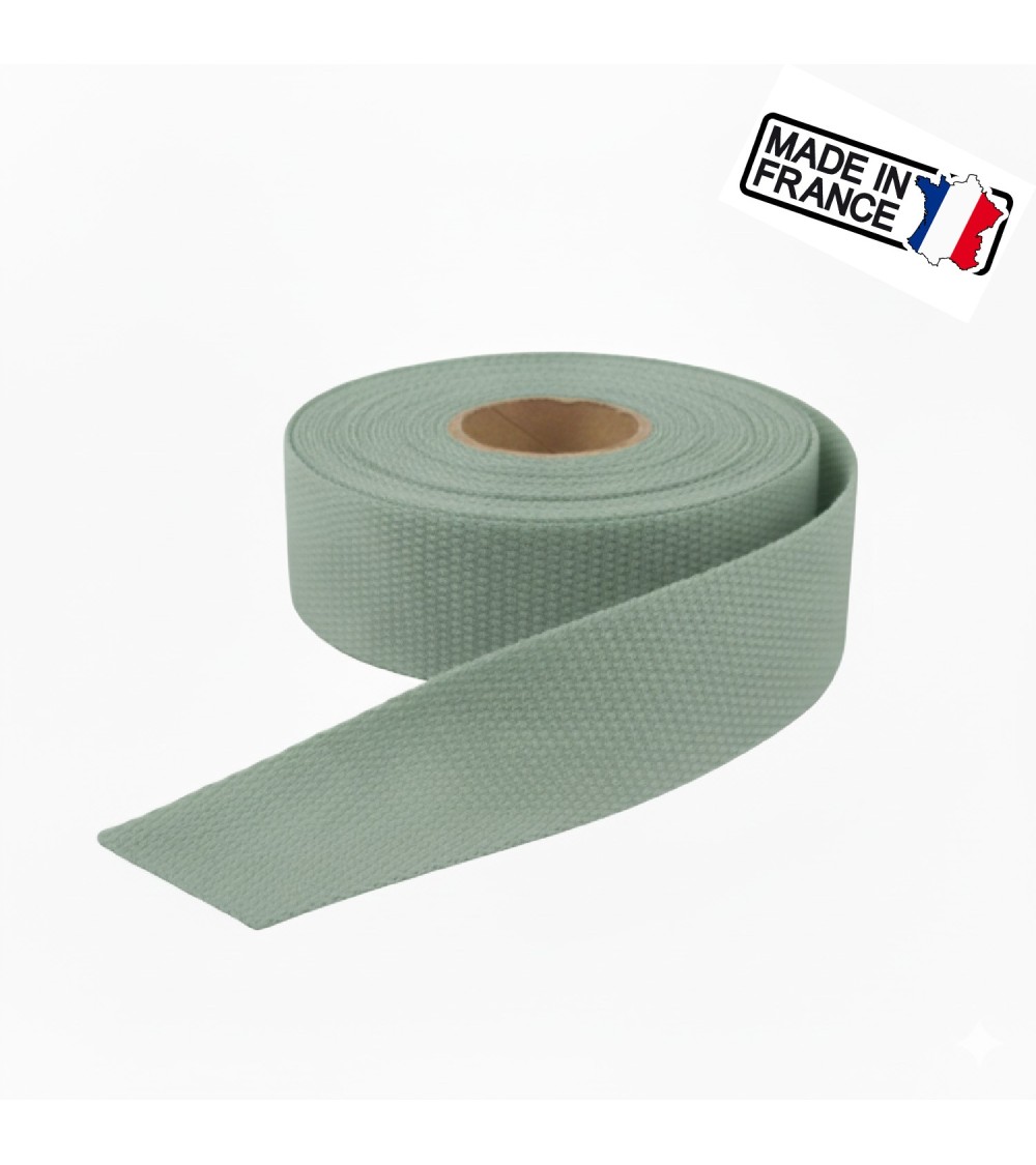 sangle polysangle, anse de sac 30 mm, sangle fabrication française, mercerie maroquinerie, rouleau sangle 5m, sangle pour sac