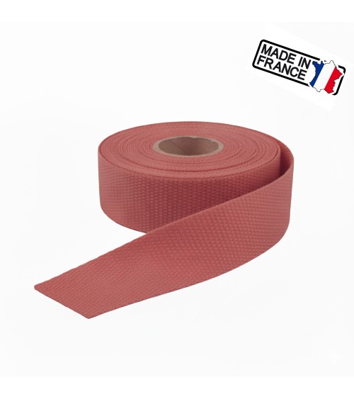 sangle polysangle, anse de sac 30 mm, sangle fabrication française, mercerie maroquinerie, rouleau sangle 25m, sangle pour sac