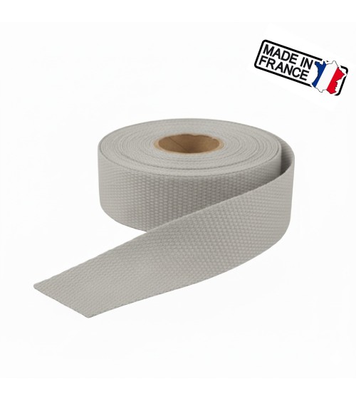 sangle polysangle, anse de sac 30 mm, sangle fabrication française, mercerie maroquinerie, rouleau sangle 25m, sangle pour sac