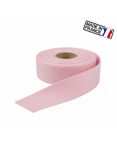 sangle polysangle, anse de sac 30 mm, sangle fabrication française, mercerie maroquinerie, rouleau sangle 25m, sangle pour sac