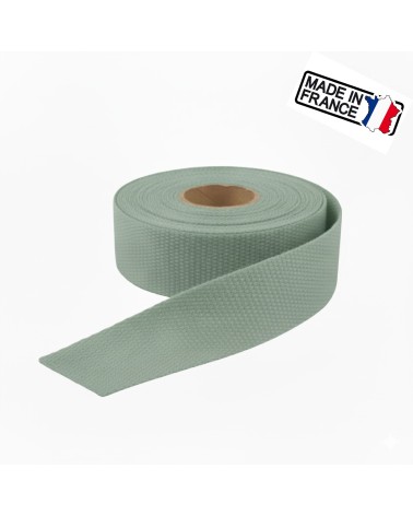 sangle polysangle, anse de sac 30 mm, sangle fabrication française, mercerie maroquinerie, rouleau sangle 25m, sangle pour sac