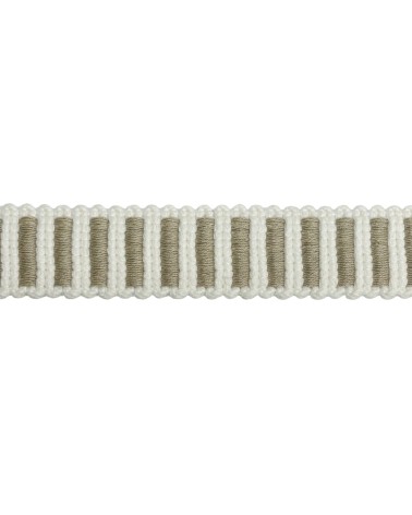 Sangle Basque Bicolore 30 mm - Effet Crochet et Relief (Rouleau 20m)
