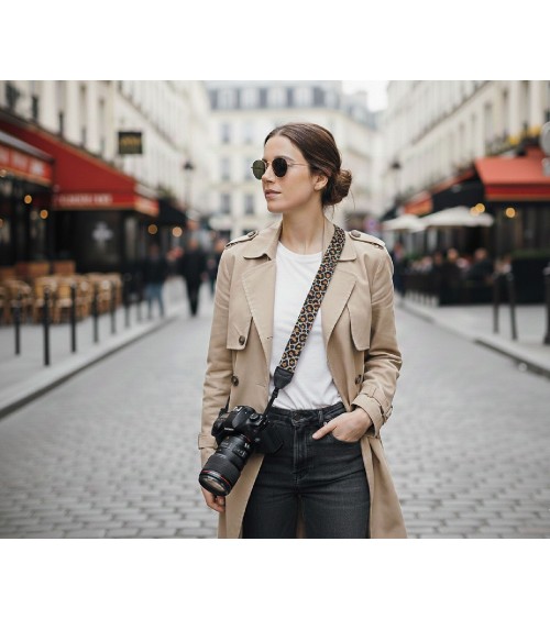 Sangle Décorative Animalière, sangle anse de sac, sangle fabrication française, sangle pour sac cabas, sangle ceinture mode.