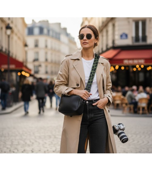 Sangle Décorative Animalière, sangle anse de sac, sangle fabrication française, sangle pour sac cabas, sangle ceinture mode.