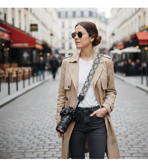 Sangle Décorative Animalière, sangle anse de sac, sangle fabrication française, sangle pour sac cabas, sangle ceinture mode.