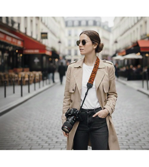 Sangle Décorative Animalière, sangle anse de sac, sangle fabrication française, sangle pour sac cabas, sangle ceinture mode.